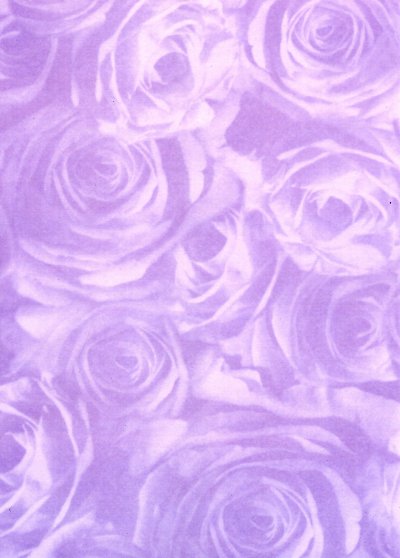 Backing Paper A4 - Lilac Rose Montage (Large)